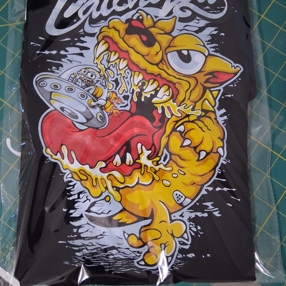 Gildan Black Tee with Graphic Design